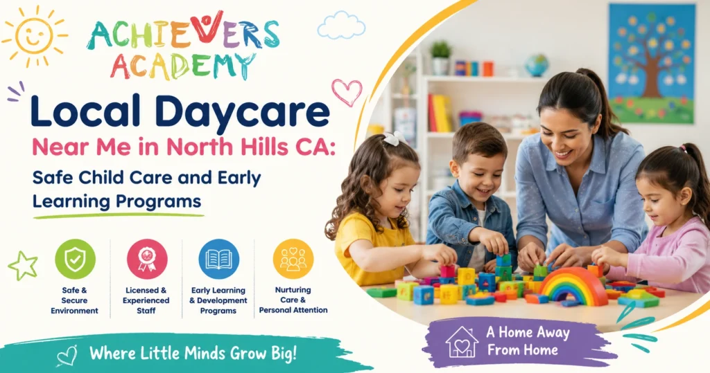 Local daycare near me in North Hills CA
