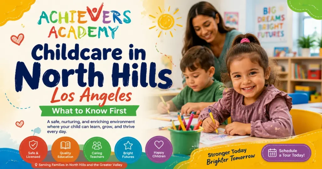 Childcare in North Hills Los Angeles